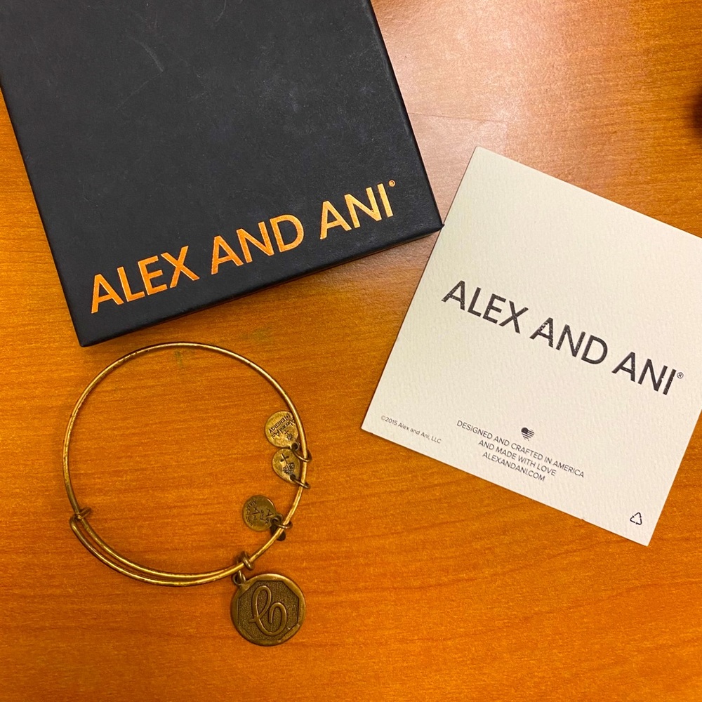“C” Alex and Ani bracelet